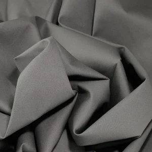Gabardine de coton « Gianni – Gris taupe »